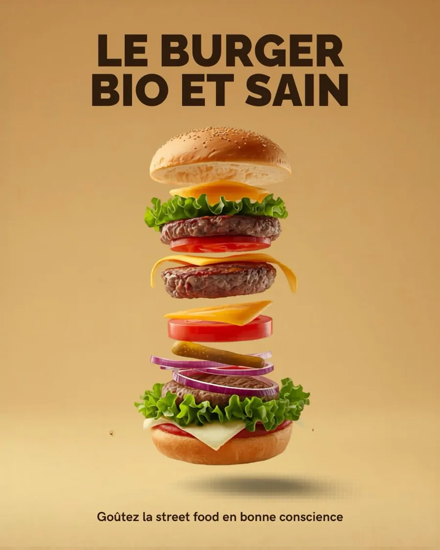 Le Burger Bio — Food Design