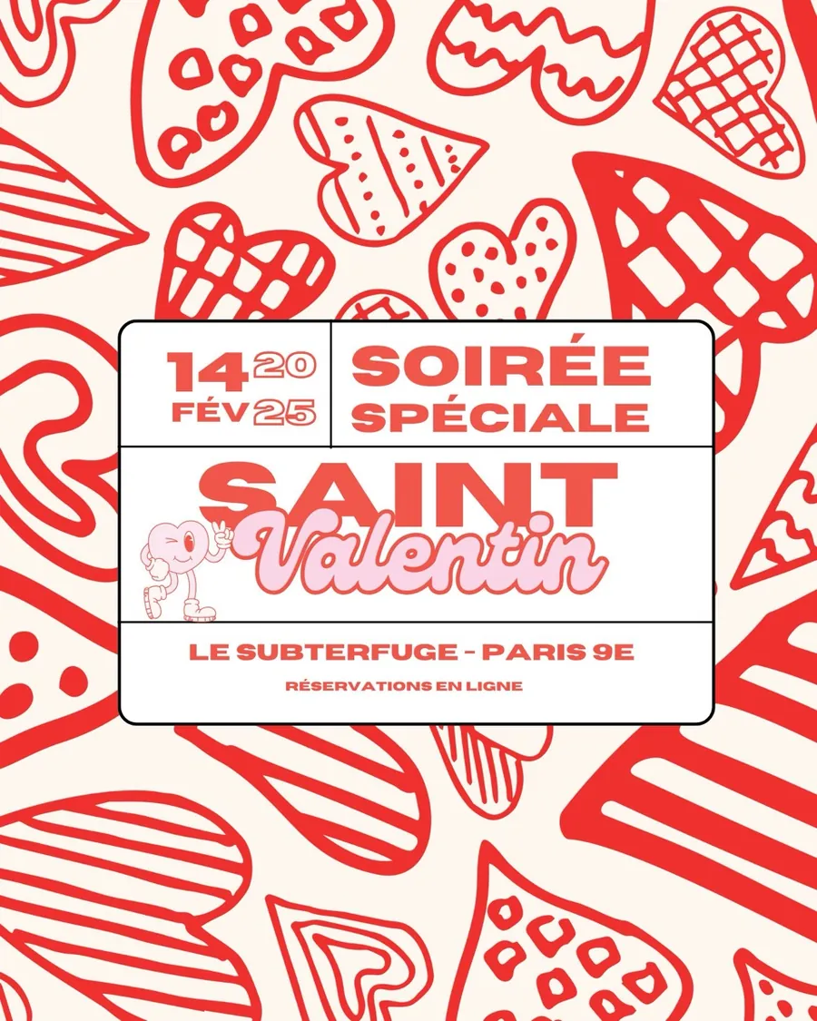 Love Event — Affiche Illustration